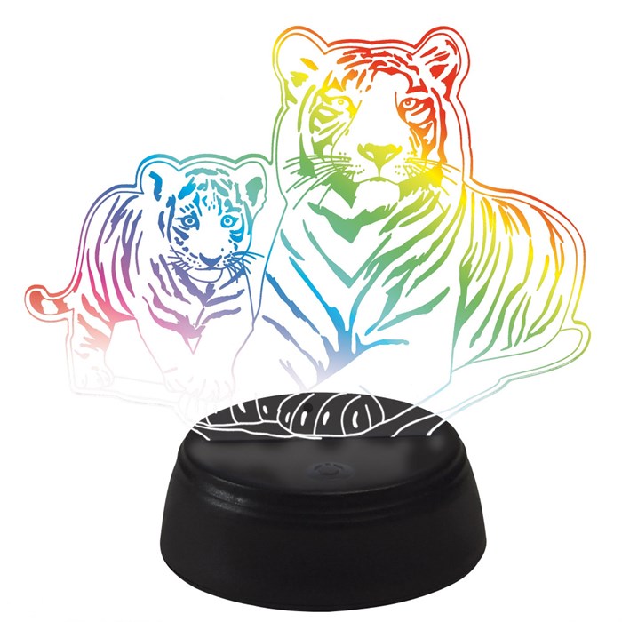 Светильник декоративный  ULI-M508 RGB/3AA TIGER FAMILY/BLACK 565636