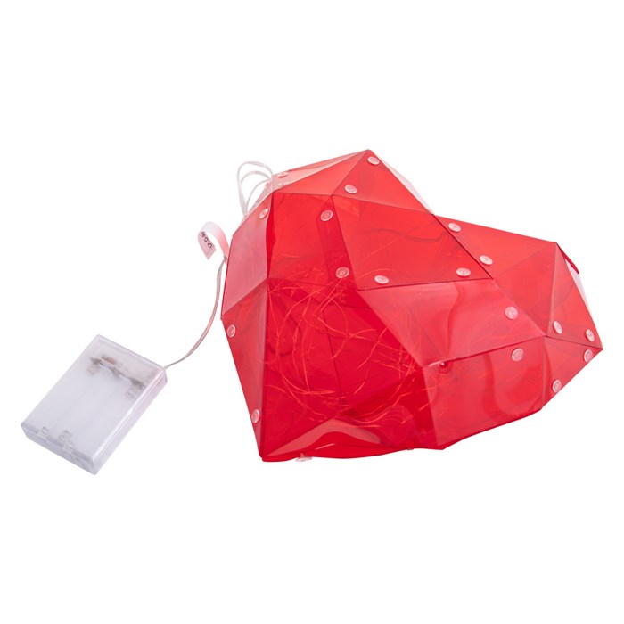 Светильник декоративный  ULD-R511 3АА RED HEART 565559