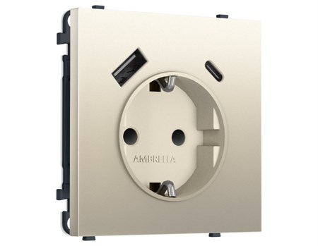 Розетка Ambrella Volt MS550010 MS550010
