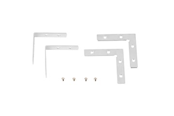 Угловой соединитель (комплект 2 гор.+2 верт.+ 8 винтов) 10062