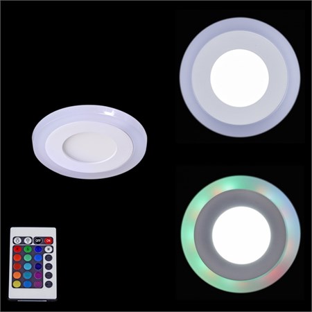 Точечный светильник  50503-9.0-001TM LED3+3W  WH/DL+RGB 553237