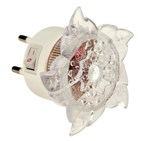 Ночник  DTL-308-Цветок/RGB/4LED/0,5W 280233
