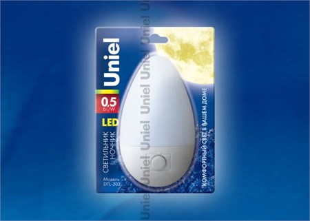 Ночник  DTL-303-Овал/White/3LED/0,5W 279778