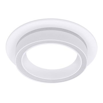 Светильник встраиваемый GX53 с акрилом круг Белый AS1447WH