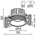 DL058-12W3K-TRS-BS 739345