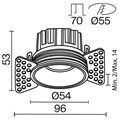 DL058-7W2.7K-TRS-W 780369
