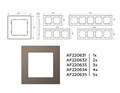 Рамка Ambrella Volt AF220635 AF220635