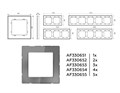 Рамка Ambrella Volt AF330654 AF330654