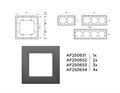 Рамка Ambrella Volt AF250651 AF250651