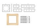 Рамка Ambrella Volt AF550302 AF550302