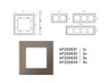 Рамка Ambrella Volt AF250634 AF250634