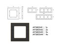 Рамка Ambrella Volt AF580543 AF580543