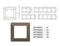 Рамка Ambrella Volt AF110632 AF110632