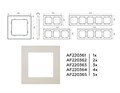Рамка Ambrella Volt AF220365 AF220365