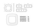Рамка Ambrella Volt OF640133 OF640133
